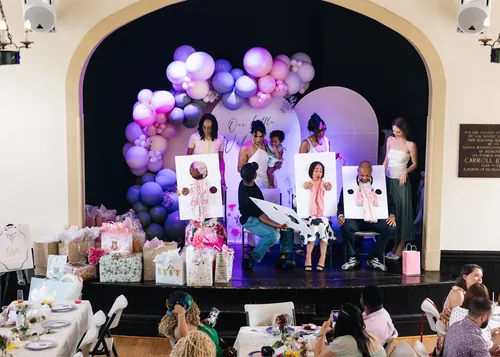 Baby shower photograph