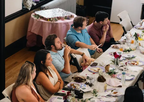 Baby shower photograph