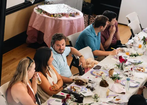 Baby shower photograph